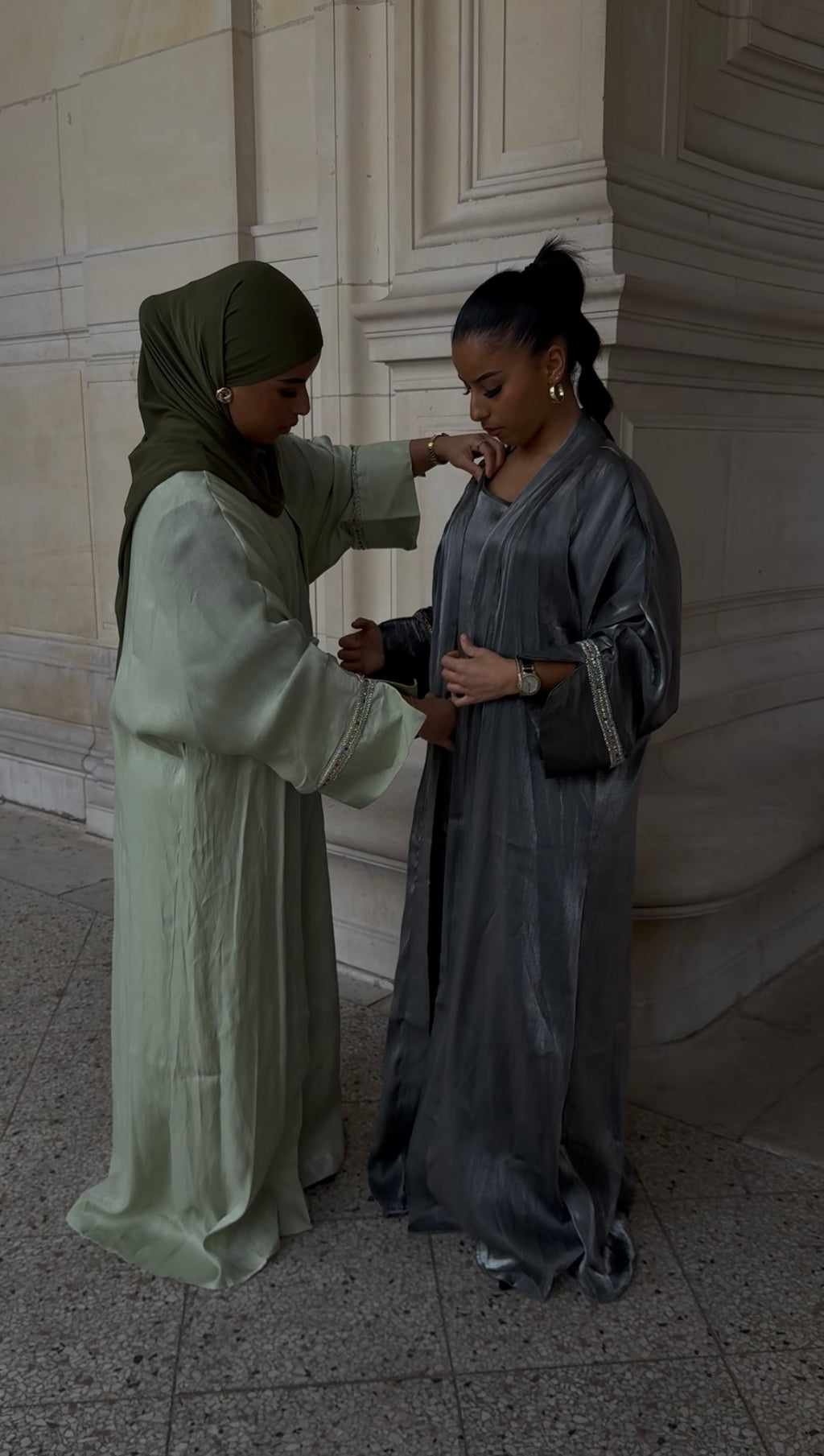 Abaya Glow Vert