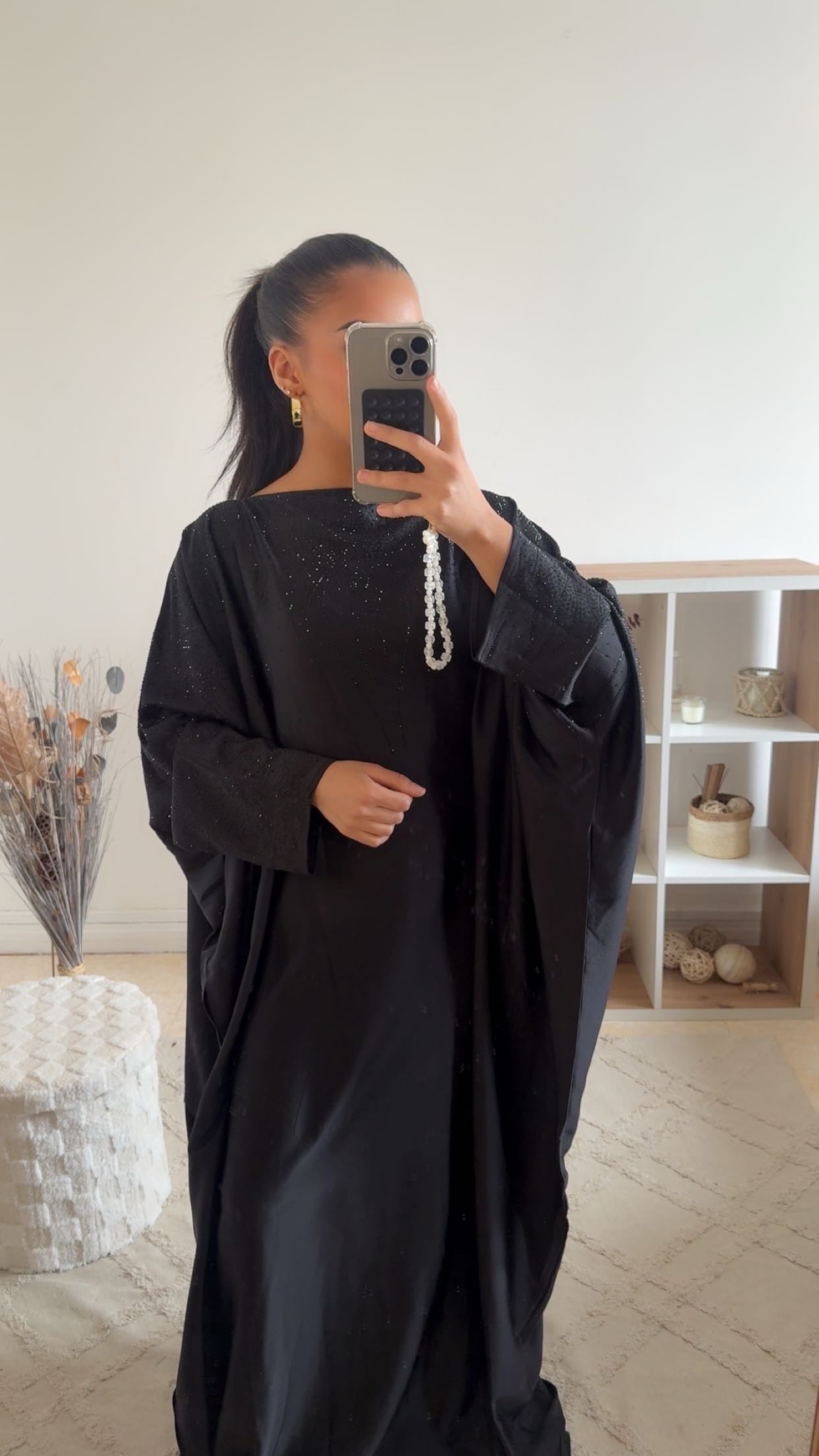 Abaya Luxury Black