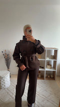 Ensemble Trenchy Marron