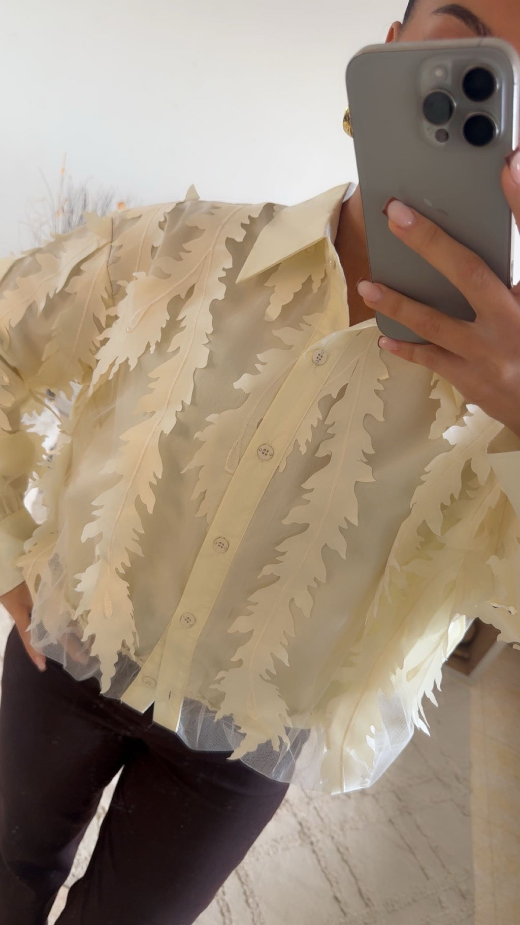 Chemise Plumy